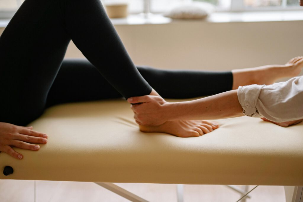 Fisioterapia deportiva para atletas y deportista